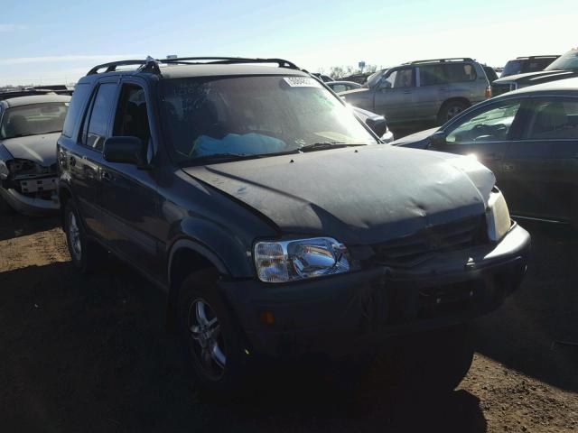 JHLRD1768YC003558 - 2000 HONDA CR-V EX GREEN photo 1