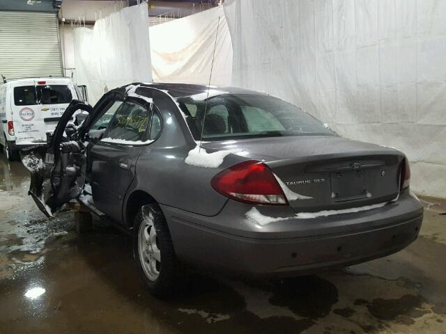 1FAFP55S74G153166 - 2004 FORD TAURUS SES GRAY photo 3