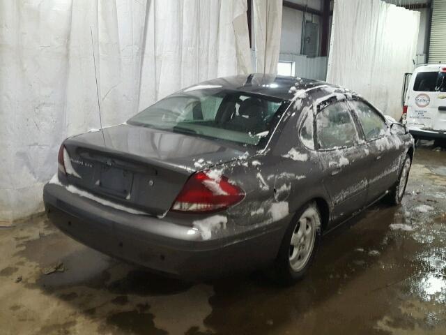 1FAFP55S74G153166 - 2004 FORD TAURUS SES GRAY photo 4