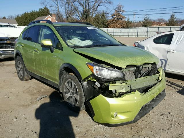 JF2GPBKC9EH265071 - 2014 SUBARU XV CROSSTR GREEN photo 1