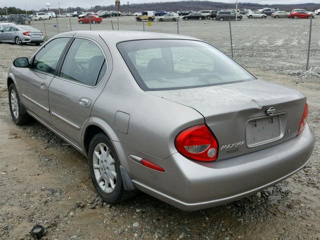 JN1CA31D9YT761457 - 2000 NISSAN MAXIMA GLE GRAY photo 3