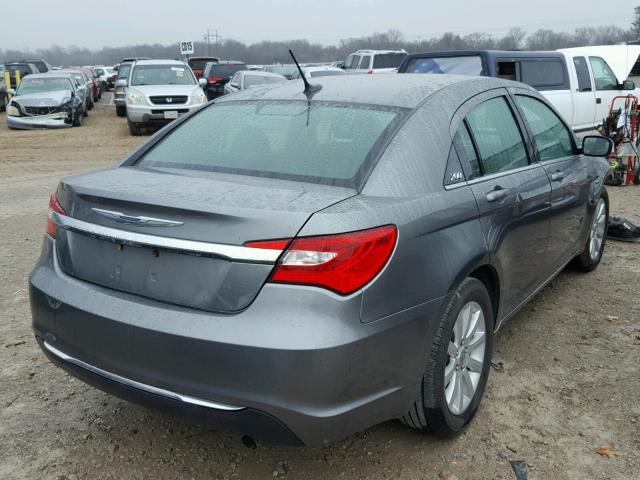 1C3BC1FB1BN624088 - 2011 CHRYSLER 200 TOURIN GRAY photo 4