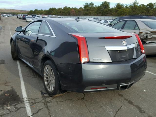 1G6DM1E3XC0152194 - 2012 CADILLAC CTS PERFOR GRAY photo 3