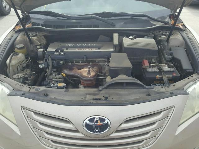 4T1BE46K17U015678 - 2007 TOYOTA CAMRY NEW TAN photo 7