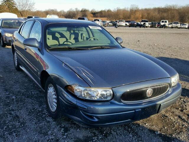 1G4HP54K324167872 - 2002 BUICK LESABRE CU BLUE photo 1