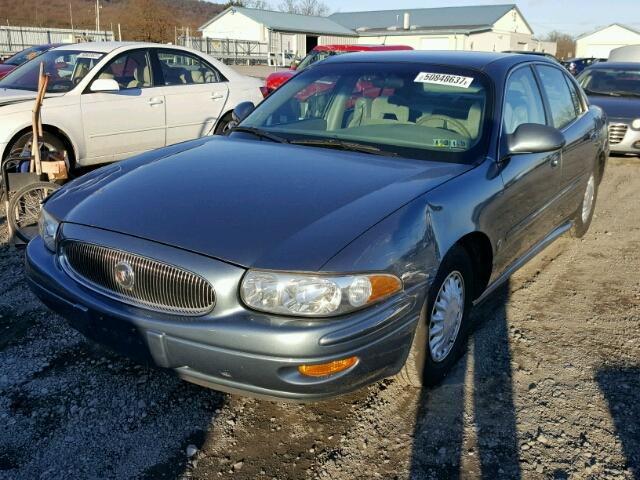 1G4HP54K324167872 - 2002 BUICK LESABRE CU BLUE photo 2