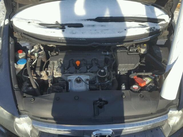 1HGFA16846L142662 - 2006 HONDA CIVIC EX BLUE photo 7