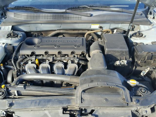 5NPET46C09H466310 - 2009 HYUNDAI SONATA GLS BLUE photo 7