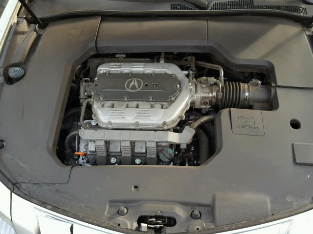 19UUA8F51AA024918 - 2010 ACURA TL WHITE photo 7