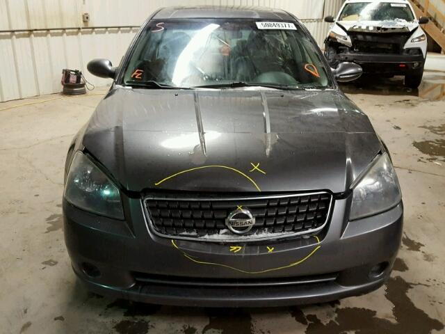 1N4AL11E86C136546 - 2006 NISSAN ALTIMA S GRAY photo 9