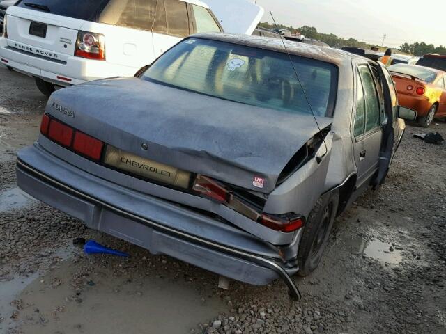 2G1WL54R6L1168654 - 1990 CHEVROLET LUMINA GRAY photo 4