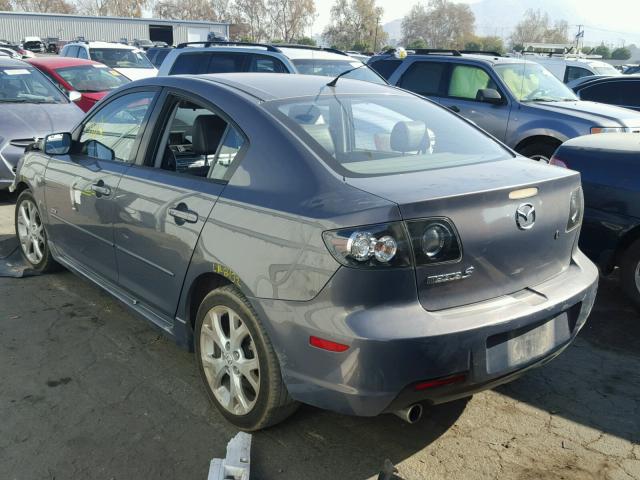 JM1BK324871761349 - 2007 MAZDA 3 S GRAY photo 3