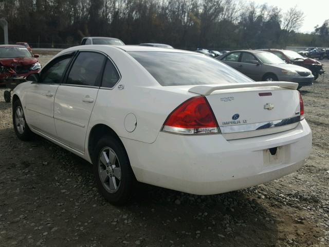 2G1WT55K679256161 - 2007 CHEVROLET IMPALA LT WHITE photo 3