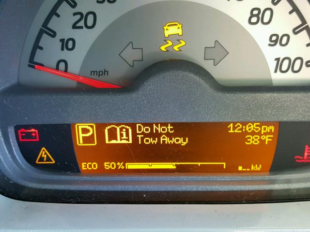 WMEEJ9AAXDK710193 - 2013 SMART FORTWO ELE 灰色 照片 8