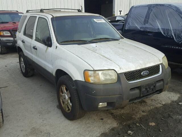 1FMYU93163KE18549 - 2003 FORD ESCAPE XLT WHITE photo 1