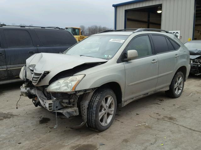 JTJHW31U560029276 - 2006 LEXUS RX 400 SILVER photo 2