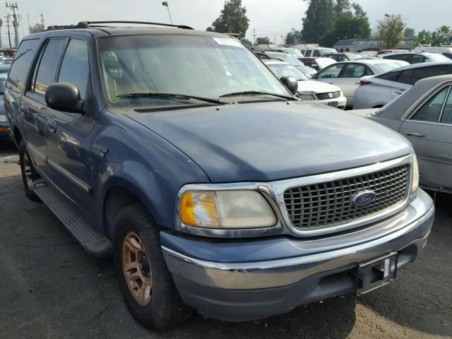 1FMRU1560YLB98583 - 2000 FORD EXPEDITION BLUE photo 1