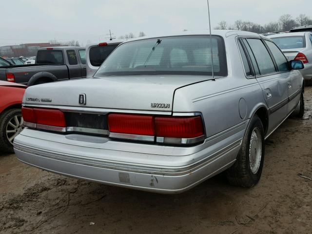 1LNLM9848LY633361 - 1990 LINCOLN CONTINENTA SILVER photo 4