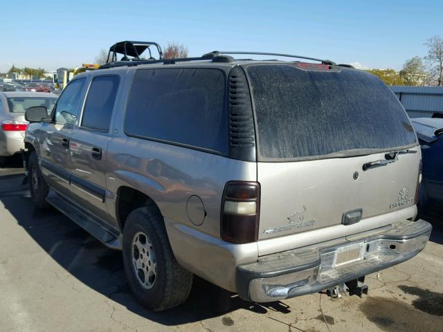 3GNFK16T71G180481 - 2001 CHEVROLET SUBURBAN K GOLD photo 3