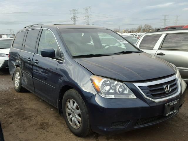 5FNRL3H61AB022830 - 2010 HONDA ODYSSEY EX BLUE photo 1