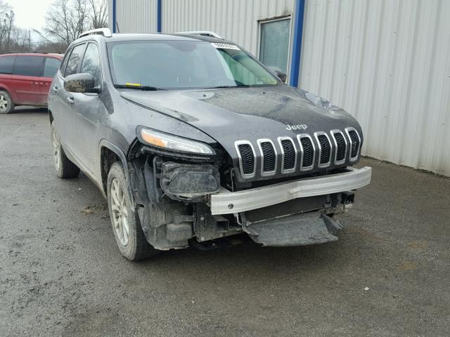 1C4PJMCS3EW146607 - 2014 JEEP CHEROKEE L GRAY photo 1