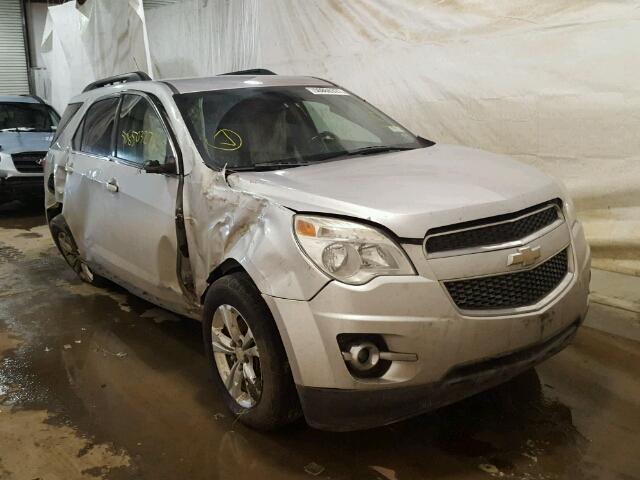 2GNFLNE5XC6176687 - 2012 CHEVROLET EQUINOX LT SILVER photo 1