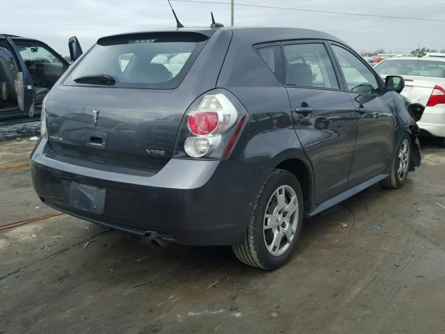 5Y2SP67089Z447665 - 2009 PONTIAC VIBE GRAY photo 4