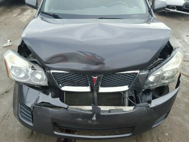 5Y2SP67089Z447665 - 2009 PONTIAC VIBE GRAY photo 7