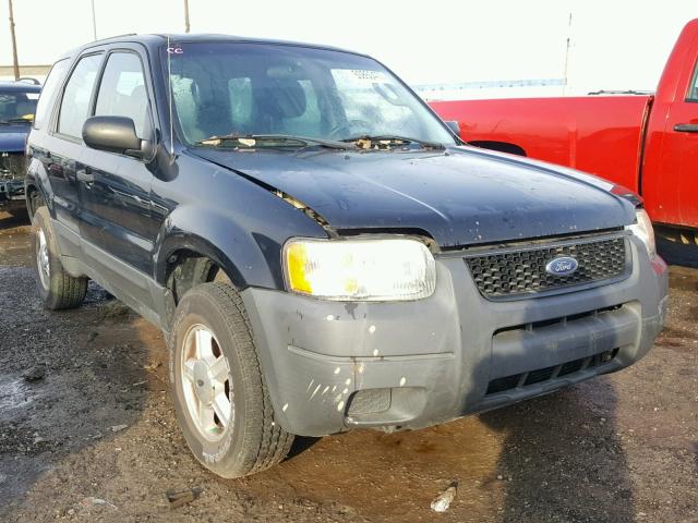 1FMYU02153KB87740 - 2003 FORD ESCAPE XLS BLACK photo 1