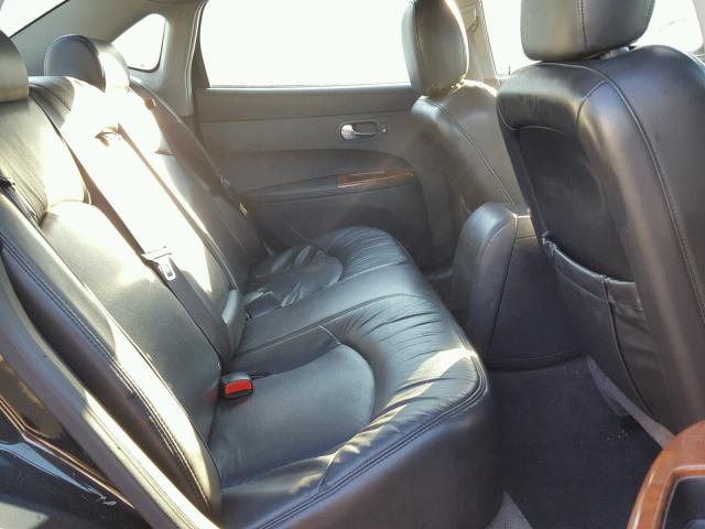 2G4WD582161295779 - 2006 BUICK LACROSSE C BLACK photo 6