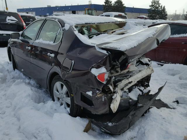 JTHBA30G355088524 - 2005 LEXUS ES 330 MAROON photo 3