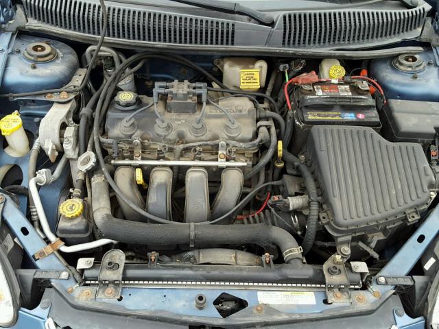 1B3ES26C53D228250 - 2003 DODGE NEON SE BLUE photo 7