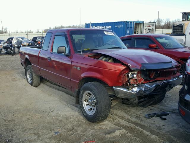 1FTYR14X9XPA81636 - 1999 FORD RANGER SUP RED photo 1