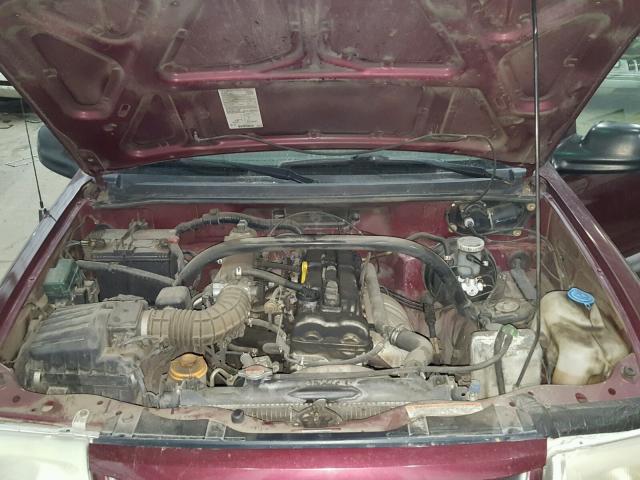 2S3TD52V326110737 - 2002 SUZUKI VITARA JLX MAROON photo 7