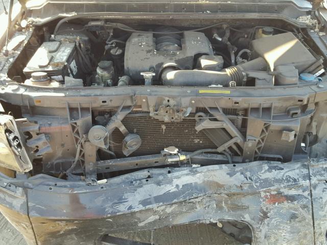 1N6AA07A26N570378 - 2006 NISSAN TITAN XE BLACK photo 7