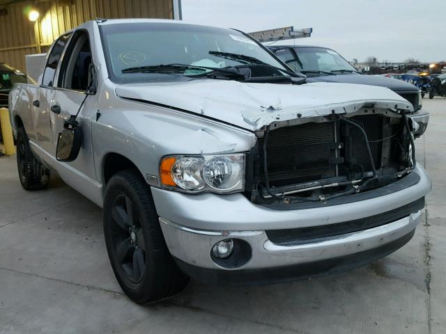 1D7HA18D43S281845 - 2003 DODGE RAM 1500 S SILVER photo 1