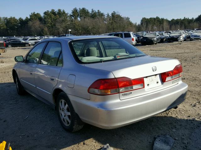 1HGCG66842A116860 - 2002 HONDA ACCORD EX SILVER photo 3