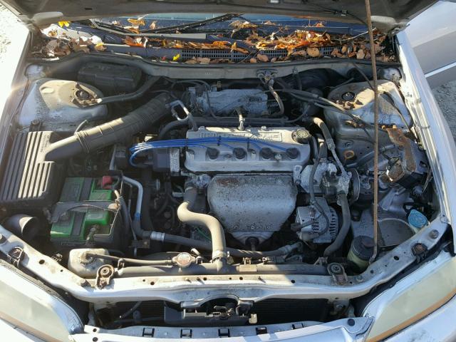 1HGCG66842A116860 - 2002 HONDA ACCORD EX SILVER photo 7