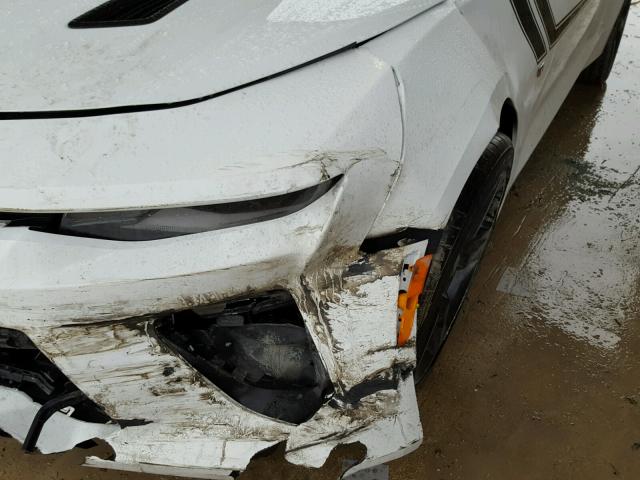1G1FH1R79G0127034 - 2016 CHEVROLET CAMARO SS Blanco foto 9