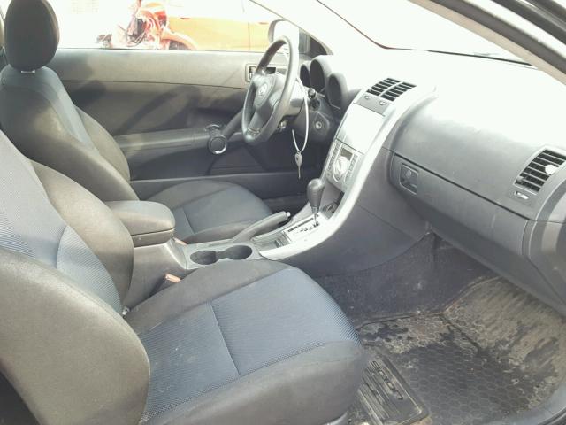 JTKDE177550040537 - 2005 TOYOTA SCION TC 黑色 照片 5