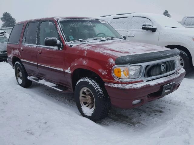 4M2ZU54E9WUJ28098 - 1998 MERCURY MOUNTAINEE RED photo 1