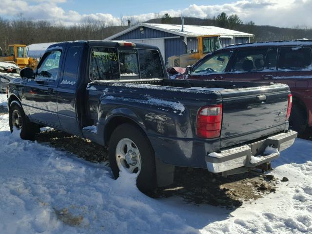 1FTZR15E91PB29323 - 2001 FORD RANGER SUP BLUE photo 3