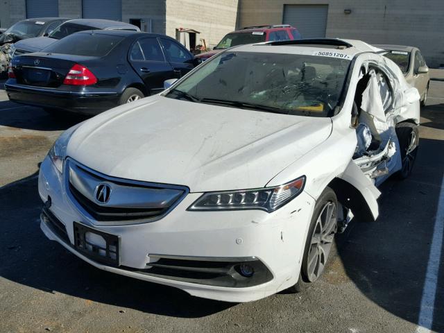 19UUB2F76FA016249 - 2015 ACURA TLX ADVANC WHITE photo 2