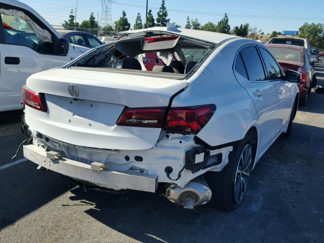 19UUB2F76FA016249 - 2015 ACURA TLX ADVANC WHITE photo 4