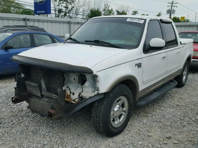 1FTRW07L02KC25080 - 2002 FORD F150 SUPER WHITE photo 2