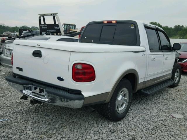 1FTRW07L02KC25080 - 2002 FORD F150 SUPER WHITE photo 4