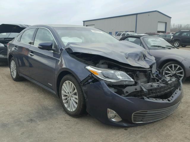 4T1BD1EB7FU039159 - 2015 TOYOTA AVALON HYB BLUE photo 1