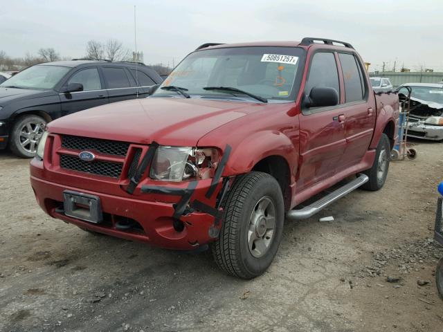1FMZU77K94UB68077 - 2004 FORD EXPLORER S RED photo 2