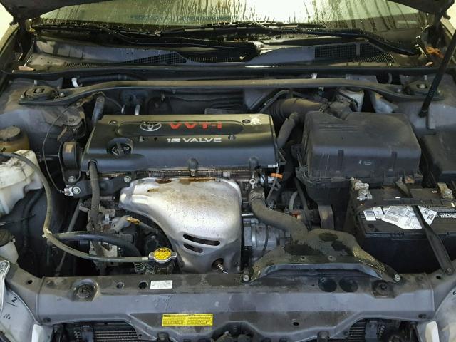 4T1BE32K14U914990 - 2004 TOYOTA CAMRY LE ნაცრისფერი ფოტო 7