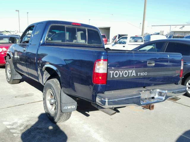 JT4UN24DXT0022524 - 1996 TOYOTA T100 XTRAC BLUE photo 3